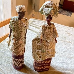 Vintage African Art Dolls